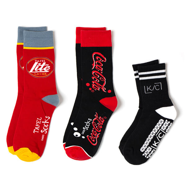 Custom logo socks